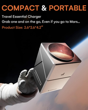 ZEEHOO Qi2 3-in-1 Wireless Charging Station – 15W Magnetic Charger with Auto-Rotating Stand for iPhone, Apple Watch & AirPods